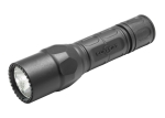 Surefire G2X-C G2X TACTICAL, 6 VOLT, SINGLE STAGE 320 LU, WH LED, POLYMER & ALUM, BLACK, TACTICAL SWITCH