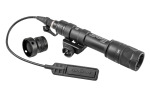 Surefire M600V-A SCOUT LIGHT, 6V, VAMPIRE WITH WHITE/INFRARED LEDS, M75 THUMB SCREW MOUNT, 150 LUMENS/120mW, BLACK, INCLUDES UE07 7 TAPE SWITCH & Z68 CLICK ON/OFF TAILCAP