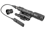 Surefire M620V-A SCOUT LIGHT, 6V, VAMPIRE WITH WHITE/INFRARED LEDS, M93 SWING LEVER MOUNT, 150 LUMENS/120mW, BLACK, INCLUDES UE07 7 TAPE SWITCH & Z68 CLICK ON/OFF TAILCAP