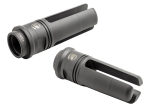 Surefire SF3P-762-M14x1 LH 3 PRONG FLASH HIDER FOR AK47, SERVES AS SUPPRESSOR ADAPTER FOR SOCOM 7.62 SUPPRESSORS.