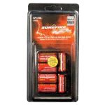 Surefire SF6-BC SF6-BC 6 SF123A Batteries With Holder In Clamshell Package