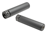 Surefire SOCOM762-MINI END MOUNT SOUND SUPPRESSOR, HIGH TEMPERATURE ALLOY CONSTRUCTION, FOR USE WITH 7.62 CALIBER AMMUNITION, BLACK FINISH