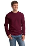 SanMar Hanes 5186, Hanes Beefy-T -  100% Cotton Long Sleeve T-Shirt.