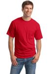 Hanes Beefy-T - 100% Cotton T-Shirt with Pocket.