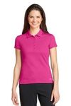 SanMar Nike 746100, Nike Ladies Dri-FIT Solid Icon Pique Modern Fit Polo.