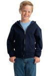 SanMar Jerzees 993B, Jerzees - Youth NuBlend Full-Zip Hooded Sweatshirt.