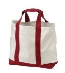 SanMar Port Authority B400, Port Authority - Ideal Twill Two-Tone Shopping Tote.