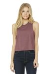 BELLA+CANVAS Racerback Cropped Tank.