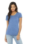 SanMar Bella + Canvas BC8413, BELLA+CANVAS  Womens Triblend Short Sleeve Tee.