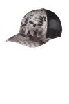 SanMar Port Authority C892, Port Authority  Performance Camouflage Mesh Back Snapback Cap