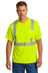 SanMar CornerStone CS200, CornerStone  ANSI 107 Class 2 Mesh Tee.