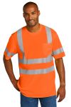 SanMar CornerStone CS202, CornerStone  ANSI 107 Class 3 Mesh Tee.