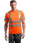 CornerStone - ANSI 107 Class 3 Short Sleeve Snag-Resistant Reflective T-Shirt.