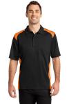  SanMar CornerStone CS416, CornerStone Select Snag-Proof Two Way Colorblock Pocket Polo.