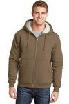 CornerStone Heavyweight Sherpa-Lined Hooded Fleece Jacket.