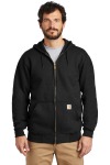  SanMar Carhartt CTK122, Carhartt  Midweight Hooded Zip-Front Sweatshirt.