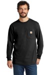  SanMar Carhartt CTK126, Carhartt  Workwear Pocket Long Sleeve T-Shirt.