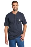 SanMar Carhartt CTK84, Carhartt Short Sleeve Henley T-Shirt
