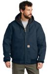SanMar Carhartt CTSJ140, Carhartt  Quilted-Flannel-Lined Duck Active Jac.