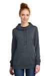 SanMar District DM493, District  Womens Lightweight Fleece Hoodie.