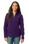  SanMar Eddie Bauer EB201, Eddie Bauer - Ladies Full-Zip Fleece Jacket.