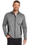 SanMar Eddie Bauer EB238, Eddie Bauer Full-Zip Heather Stretch Fleece Jacket.