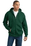 SanMar Hanes F283, Hanes Ultimate Cotton - Full-Zip Hooded Sweatshirt.