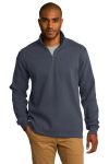 Port Authority Slub Fleece 1/4-Zip Pullover.