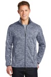 Sport-Tek PosiCharge Electric Heather Soft Shell Jacket.