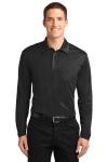  SanMar Port Authority K540LS, Port Authority Silk Touch Performance Long Sleeve Polo.