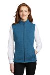 SanMar Port Authority L236, Port Authority  Ladies Sweater Fleece Vest