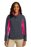  SanMar Port Authority L318, Port Authority Ladies Core Colorblock Soft Shell Jacket.