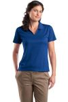 Sport-Tek Dri-Mesh V-Neck Polo.