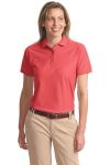 SanMar Port Authority L500, Port Authority Ladies Silk Touch Polo.