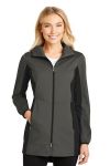  SanMar Port Authority L719, Port Authority Ladies Active Hooded Soft Shell Jacket.