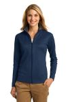 SanMar Port Authority L805, Port Authority Ladies Vertical Texture Full-Zip Jacket.