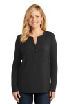 SanMar Port Authority LK5432, Port Authority Ladies Concept Henley Tunic.