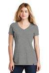  SanMar New Era LNEA101, New Era  Ladies Heritage Blend V-Neck Tee.