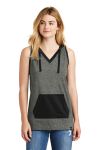 SanMar New Era LNEA106, New Era  Ladies Heritage Blend Hoodie Tank.