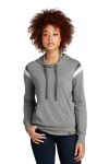 SanMar New Era LNEA108, New Era  Ladies Heritage Blend Varsity Hoodie