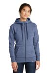 SanMar New Era LNEA502, New Era  Ladies French Terry Full-Zip Hoodie.