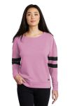 SanMar New Era LNEA513, New Era  Ladies Tri-Blend Fleece Varsity Crew