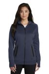  SanMar New Era LNEA522, New Era  Ladies Venue Fleece Full-Zip Hoodie.