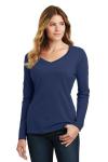  SanMar Port & Company LPC450VLS, Port & Company Ladies Long Sleeve Fan Favorite V-Neck Tee.