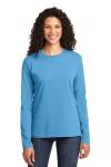  SanMar Port & Company LPC54LS, Port & Company Ladies Long Sleeve Core Cotton Tee.