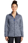 SanMar Sport-Tek LST30, Sport-Tek Ladies PosiCharge Electric Heather Soft Shell Jacket.