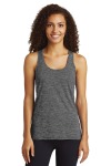  SanMar Sport-Tek LST396, Sport-Tek  Ladies PosiCharge  Electric Heather Racerback Tank.