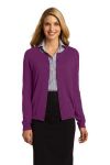  SanMar Port Authority LSW287, Port Authority Ladies Cardigan Sweater.