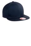  SanMar New Era NE400, New Era - Flat Bill Snapback Cap.