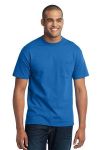  SanMar Port & Company PC55P, Port & Company - Core Blend Pocket Tee.